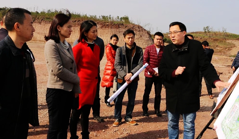 李世宏副市長(zhǎng)率隊(duì)視察川衛(wèi)康院新校區(qū)