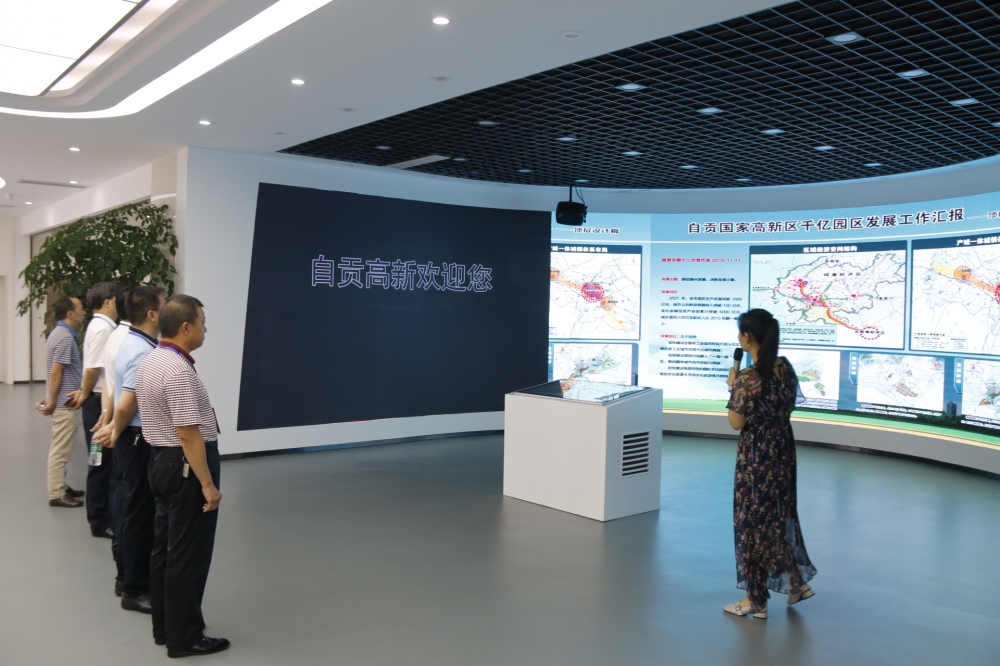 自貢市第十七屆人民代表大會(huì)自流井區(qū)代表團(tuán)一行蒞臨高新區(qū)視察