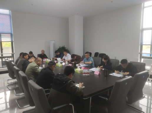匯東建工召開2024年一季度工程推進會議